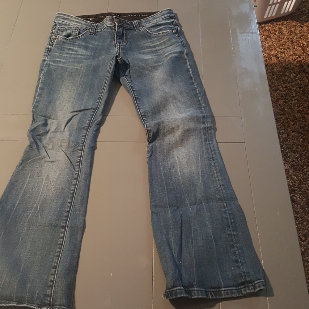 Size 2 short Rerock by Express Boot cut jeans